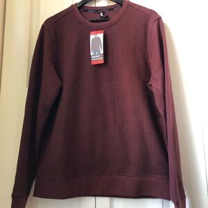 Gerry Men’s Textured Crew Pullover Sweatshirt